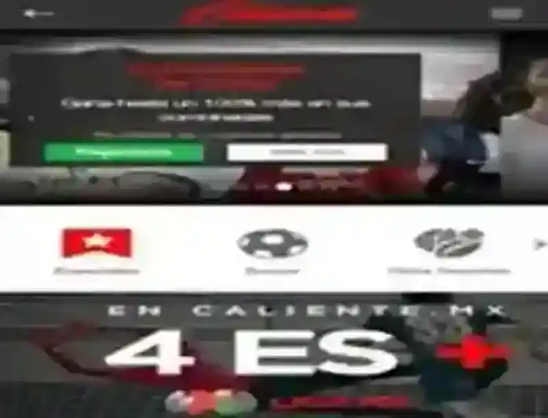 Caliente MX y su app App Caliente MX
